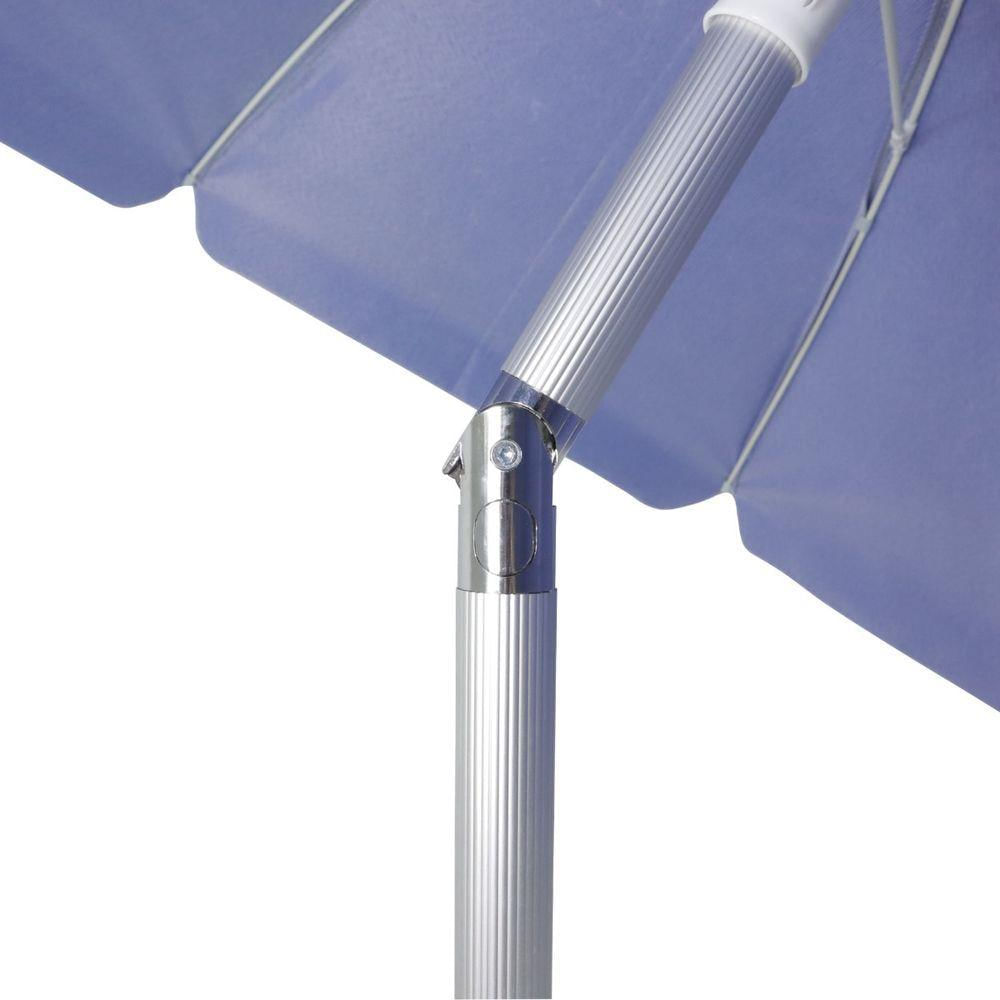 Guarda-Sol Bagum Articulado Vareta Fibra 2,0 M Azul Royal
