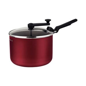 Pipoqueira Loreto em Alumínio Vermelho 20cm 3,5L - TRAMONTINA