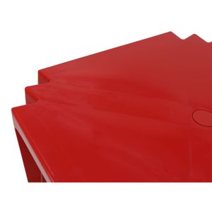 Mesa Tramontina Tambaú 68x68x72 cm em Polipropileno Vermelho