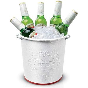 Balde de Gelo em Alto Relevo Red 5L - STELLA ARTOIS