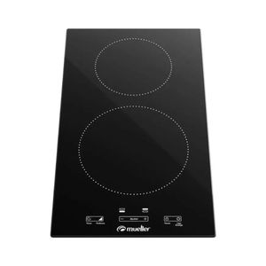 Cooktop de Indução Mueller 2 Bocas Preto MCI162BG1 220V