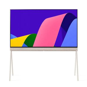 Smart TV LG 55" 4K OLED evo Objet Collection Posé Design 360 Suporte de Chão 55LX1QPSA