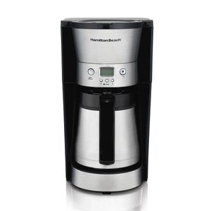 Cafeteira Hamilton Beach Térmica Programável 30 Xícaras Preto 46896BZ220