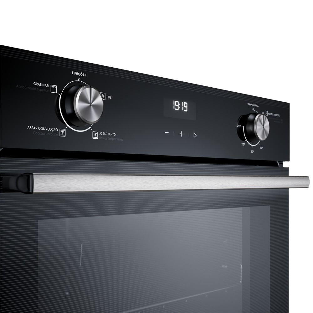 Forno Elétrico de Embutir Electrolux Efficient com 50 Litros de Capacidade,  Grill e PerfectCook360 Preto – OE4EH – Marketplace Triibo