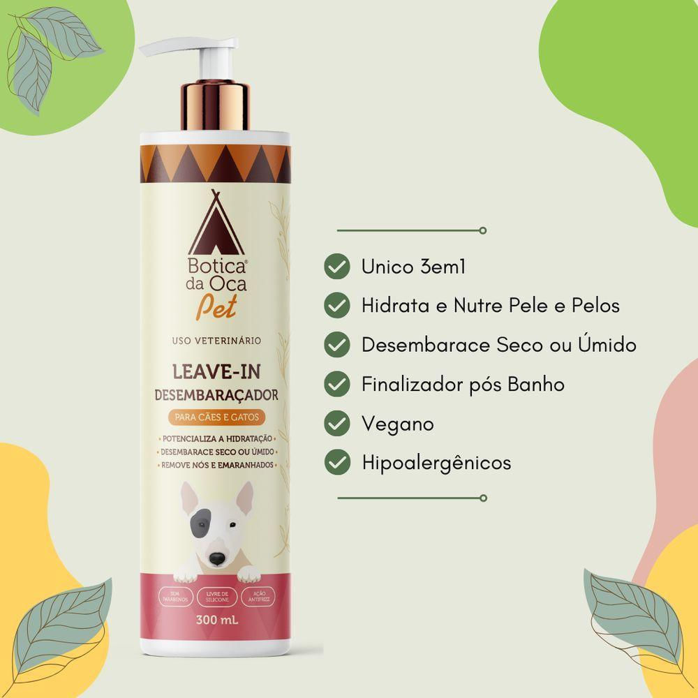 Leave In Desembaraçador 3em1 - 300ml - Botica Natural Pet