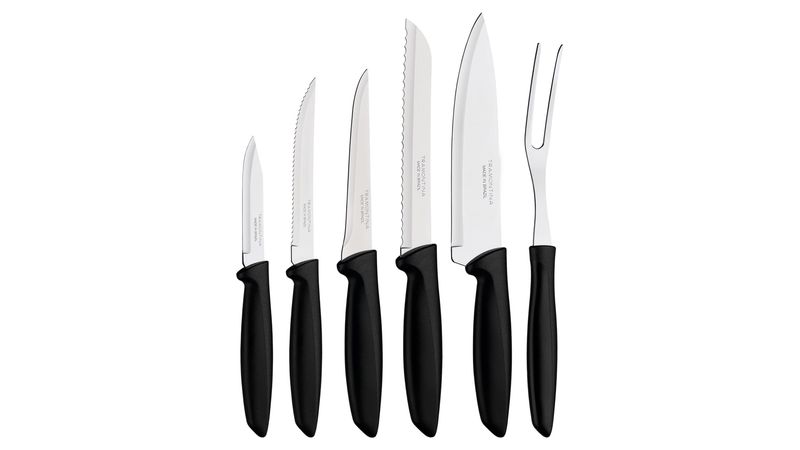 Tramontina Plenus Knife Set With Stainless Steel Blades And