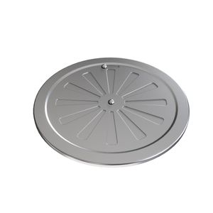 Ralo Redondo com Fecho em Aço Inox 15 cm Docol