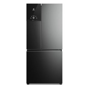 Geladeira Electrolux Multidoor Efficient Inverter 590L Black Inox Look IM8B