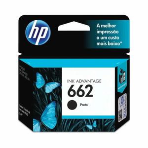 Cartucho para Impressora HP 662 Preto Advantage Original