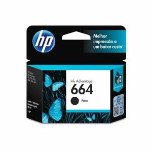 Cartucho para Impressora HP 664 Preto Advantage Original