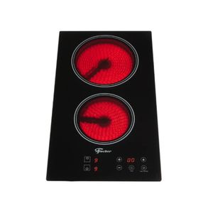 Cooktop Elétrico Fischer 2 Bocas Vitrocerâmica Touch 220V 30004