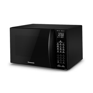 Microondas Panasonic Dupla Refeição 34L Black Glass NN-ST66NBRU