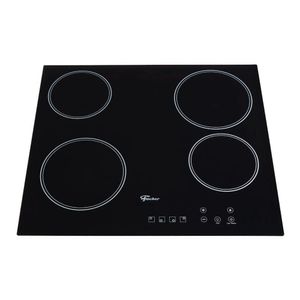 Cooktop Fischer 4 Bocas Elétrico Vitrocerâmica Touch 30006