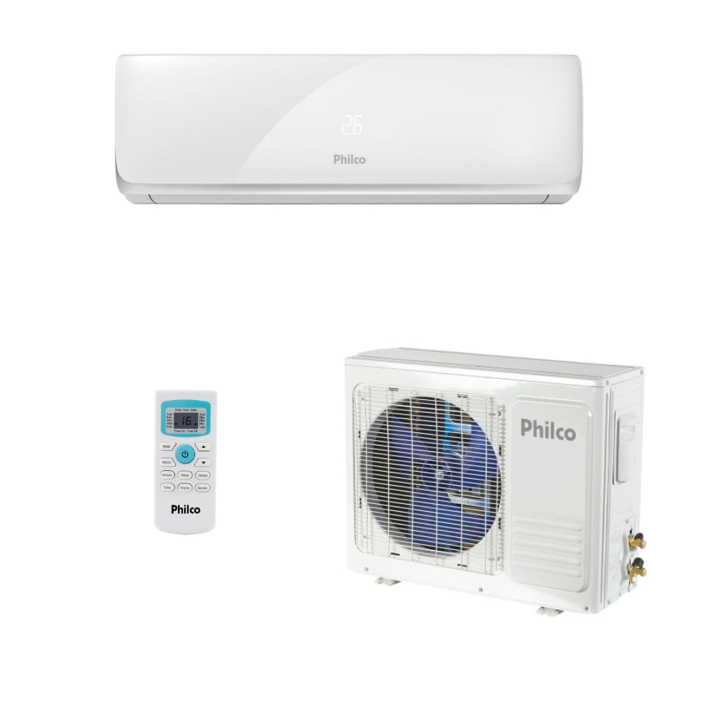 Ar-Condicionado Split HW Philco PAC18000QFM 18.000 BTUs Quente/Frio 220V