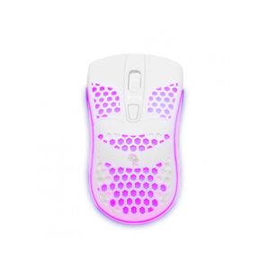 Mouse Gamer Elg Dragon War Light 2400dpi 7 Cores Ultraleve Branco MGDWL2