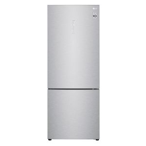 Geladeira LG Smart Inverter Bottom Freezer 451L Prata GC-B659NSM