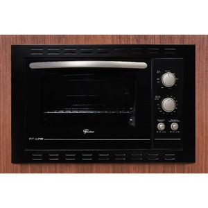 Forno Eletrico Fischer de Embutir Fit Line 44L Frontal Preto 31630