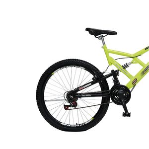 Bicicleta Colli Gps Full Suspension Aro 26 Amarelo Neon