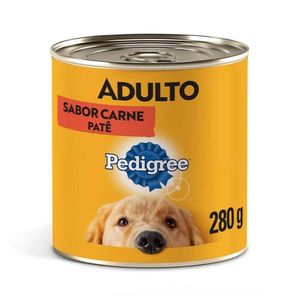 Kit Ração Úmida para Cão Adulto Patê de Carne 24 Latas - Pedigree