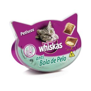 Kit Petisco para Gato Temptations 12 Pacotes - WHISKAS