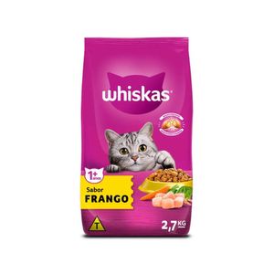 Kit Ração para Gatos Frango 6 Pacotes - WHISKAS