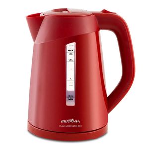 Chaleira Elétrica Britânia 1,7L Vermelha BCH06V