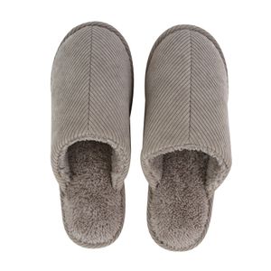 Pantufa Cinza Herringbone  A\CASA