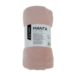 Manta  Rosa 120X150cm -A\CASA