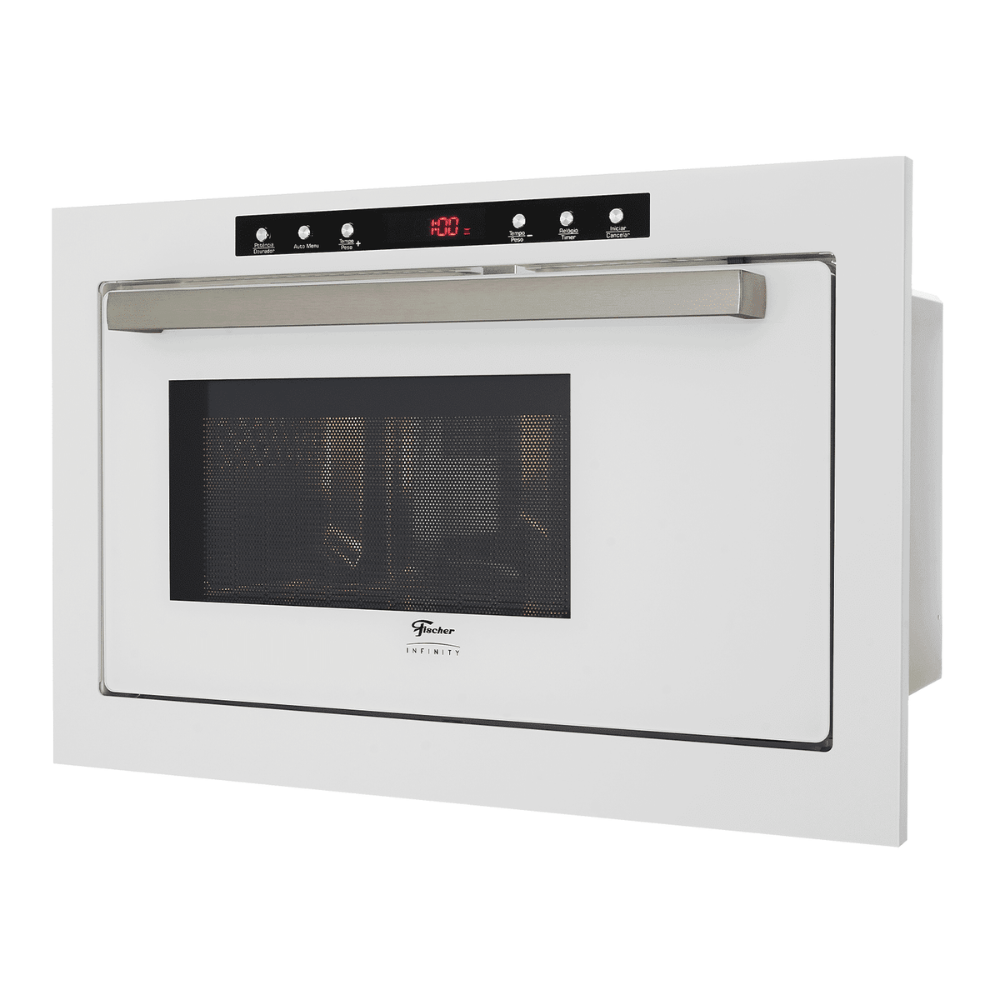Micro-ondas 25 Litros de Embutir - Branco - Fischer - 25378 - 220v