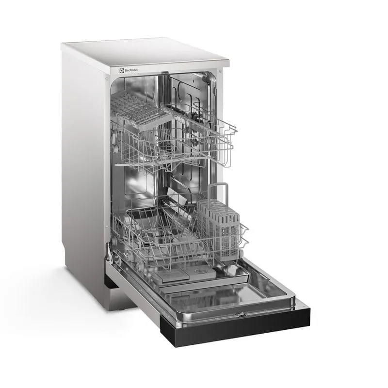Compre Lava-Louças Electrolux 10 Serviços Inox com Programa Lava & Seca 50 min LS10E 220V e Ganhe Detergente FINISH Power Ball Quantum com 26 Tabletes-1777902365276