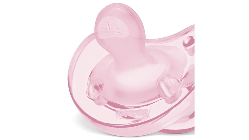 Chicco Chupeta Physio Soft Silicone Pink 0-6M