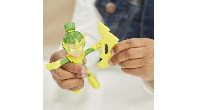 Boneca Articulada - Disney - Spidey and His Amazing Friends - Electro -  Verde -15 cm - Hasbro