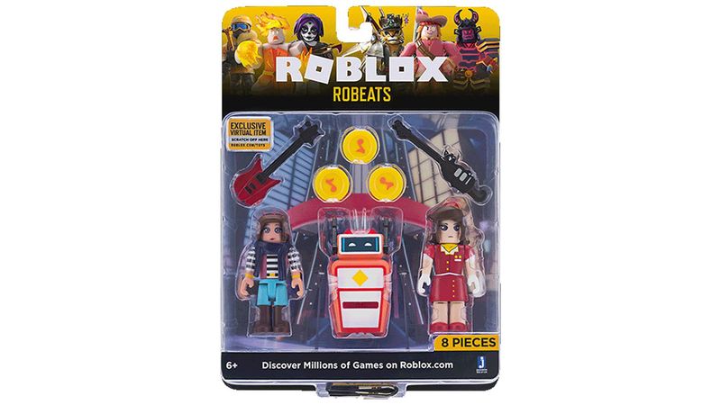 Boneco Articulado - Roblox - Robeats - 8 cm - Sunny