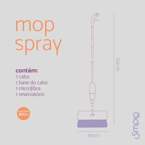 Mop Spray com Gatilho e Dispenser - SIMPLO