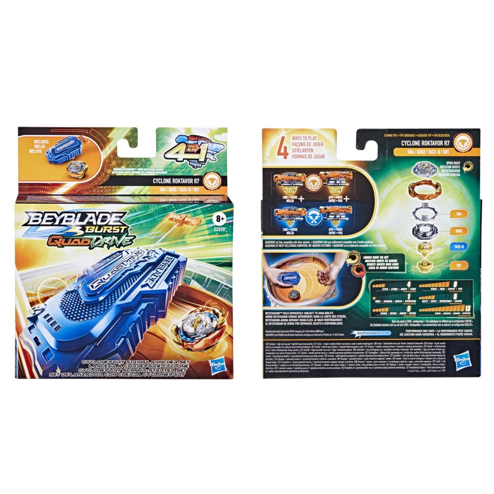 Beyblade Quad Drive Salvage Valtryek - Lançador - Hasbro - Pião de Batalha  e Acessórios - Magazine Luiza