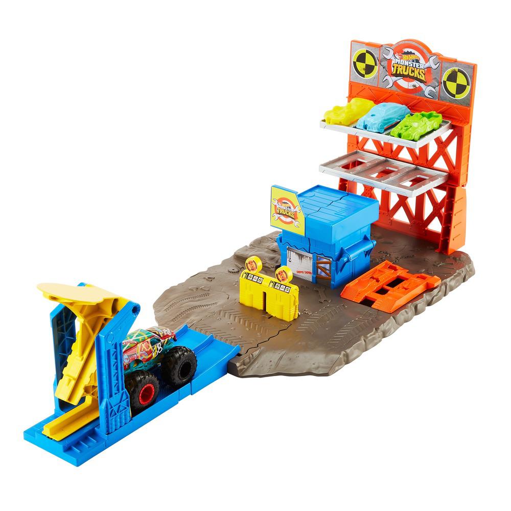 Pista De Corrida - Hot Wheels - Monster Trucks - Arena De Demolição -  Mattel - Angeloni Eletro