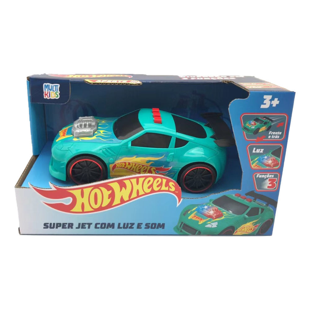 Carrinho Interativo - Hot Wheels - Pick Up - Vermelho - Multikids