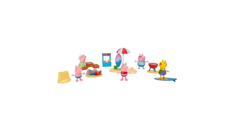 Playset Peppa Pig e Friends - Hora de Brincar - Sunny