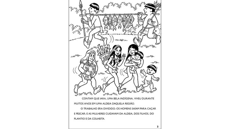 Livro Turma da Mônica - Para Colorir - Saci - Catavento - Ri Happy