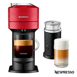 Cafeteira Nespresso Vertuo Next para Café Espresso com Aeroccino Vermelha A3GCV1
