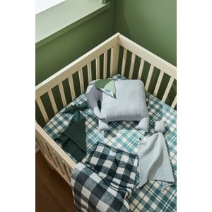 Lençol Avulso com Elástico Vichy 100% Algodão - A\BABY