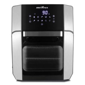 Kit Fritadeira Britânia Air Fryer Oven 12L BFR2100P e Espremedor de Frutas Britânia Bellagio 350 Turbo 1,5L Preto