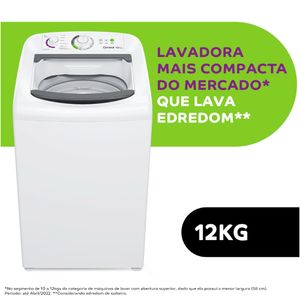 Máquina de Lavar Consul 12kg Dosagem Econômica Ciclo Edredom Branca CWH12BB