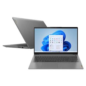 Notebook Lenovo IdeaPad 3i Intel Core i5 15.6" RAM 8GB SSD 256GB Windows 11 82MD0007BR