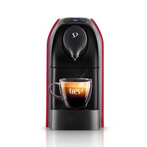 Máquina de Café Espresso TRES 3 Corações Passione Vermelha