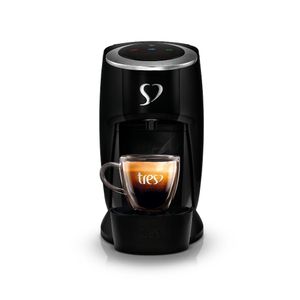 Máquina de Café Espresso TRES 3 Corações Touch Preto