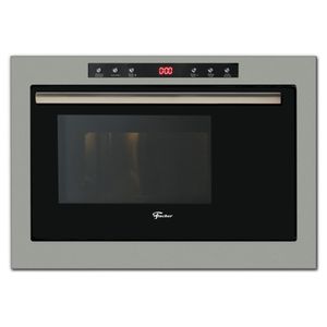 Kit Fischer: Micro-ondas de Embutir Dourador 25L Inox 25378 e Forno Elétrico de Embutir 50L Infinity 5740 Inox