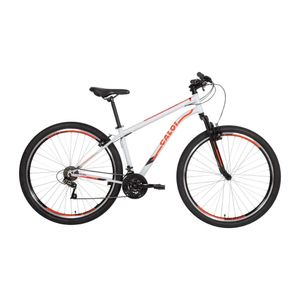 Bicicleta Caloi Velox Aro 29 Câmbio Indexado V-Brake Branca