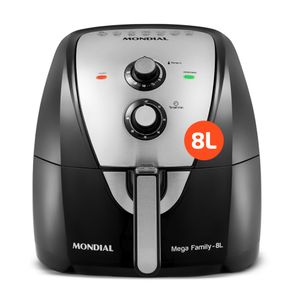 Fritadeira Air Fryer Mondial 8L Preto AFN80