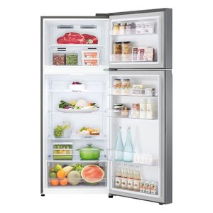Geladeira LG Inverter Top Freezer 395L Platinum GN-B392PQDB